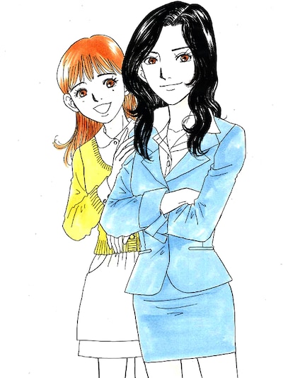 新連載「お酒の神様に乾杯!!」カット。