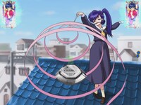 小太刀キャラロングリーチ時の液晶画面サンプル。(C)高橋留美子／小学館