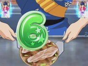 右京キャラロングリーチ時の液晶画面サンプル。(C)高橋留美子／小学館