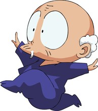 八宝斎(C)高橋留美子／小学館