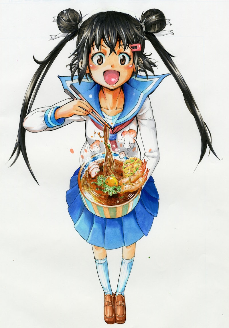 稲山覚也「てんむす」カット