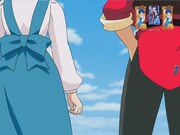 VSあかねリーチ時の液晶画面サンプル。(C)高橋留美子／小学館