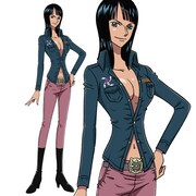 「PIRATES WORK WEAR」ロビンモデルのイメージ。(C)尾田栄一郎／集英社・フジテレビ・東映アニメーション