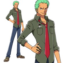 「PIRATES WORK WEAR」ゾロモデルのイメージ。(C)尾田栄一郎／集英社・フジテレビ・東映アニメーション