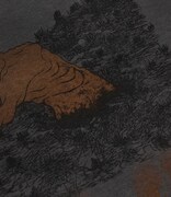 「泥田坊」Tシャツ（墨色） (C)水木プロダクション