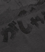 「がしゃどくろ」Tシャツ（墨色） (C)水木プロダクション
