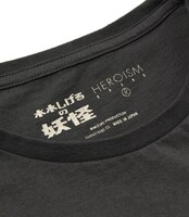 「がしゃどくろ」Tシャツ（墨色） (C)水木プロダクション