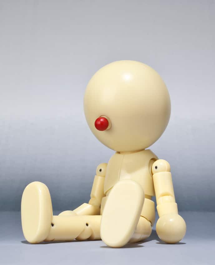鼻を押した感覚を堪能 コピーロボット フィギュア発売 コミックナタリー