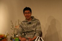 吉田戦車。妻の伊藤理佐はすっかり育児で頭がいっぱいで「庭に砂場を作りたい」と言い出し、驚いたそう。