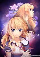 会場で展示される予定のカラーイラスト。