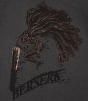 「ガッツ」Tシャツ（ブラック）(C)三浦建太郎 / 白泉社