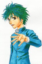 米原秀幸「Vision NOA」カット。（c）米原秀幸／ヤングチャンピオン