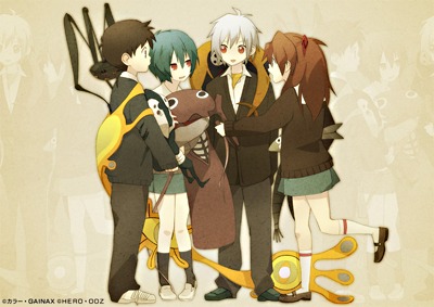HEROが「トップイラスト」で描いたイラスト。(C)カラー・GAINAX (C)HERO・OOZ