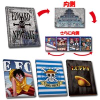 G賞「見開きメモ帳」全4種。(C)尾田栄一郎／集英社・フジテレビ・東映アニメーション