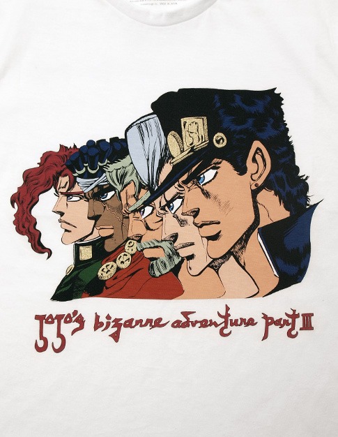 「A PARTY of HEROES」White  (C)Hirohiko Araki & LUCKY LAND COMMUNICATIONS / SHUEISHA