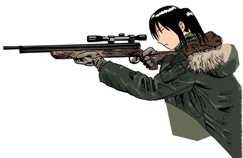 「山賊ダイアリー リアル猟師奮闘記」カット。