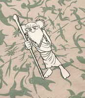 「ブラフマン」Tシャツ［Beige］(C)TEZUKA PRODUCTIONS