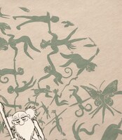 「ブラフマン」Tシャツ［Beige］(C)TEZUKA PRODUCTIONS