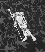 「ブラフマン」Tシャツ［Black (Gray)］(C)TEZUKA PRODUCTIONS