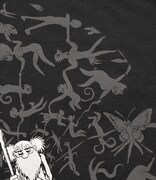 「ブラフマン」Tシャツ［Black (Gray)］(C)TEZUKA PRODUCTIONS