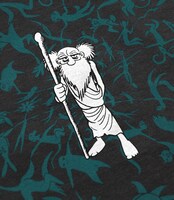 「ブラフマン」Tシャツ［Black (Green)］(C)TEZUKA PRODUCTIONS