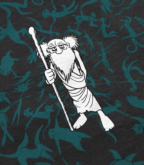 「ブラフマン」Tシャツ［Black (Green)］(C)TEZUKA PRODUCTIONS