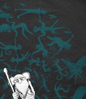 「ブラフマン」Tシャツ［Black (Green)］(C)TEZUKA PRODUCTIONS