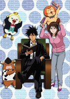 クリアファイルAには、アニメのキービジュアルをデザイン。