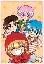 本日発売のCookie4月号に掲載された彩花みん「赤ずきんチャチャN（エヌ）」予告カット。