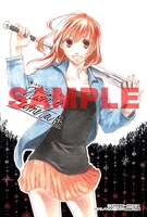 フタバ図書で配布されるイラストカード（高尾春湖）。