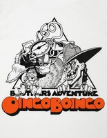 「OINGO BOINGO」ホワイト。「時計じかけのオレンジ」をモチーフにした「爆弾仕かけのオレンジ」のイラストを使用。 (C)Hirohiko Araki & LUCKY LAND COMMUNICATIONS / SHUEISHA