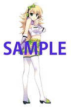 星井美希の特典イラスト。（c）窪岡俊之（c）NBGI（c）2011 藤真拓哉／講談社