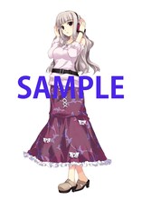 四条貴音の特典イラスト。（c）窪岡俊之（c）NBGI（c）2011 藤真拓哉／講談社