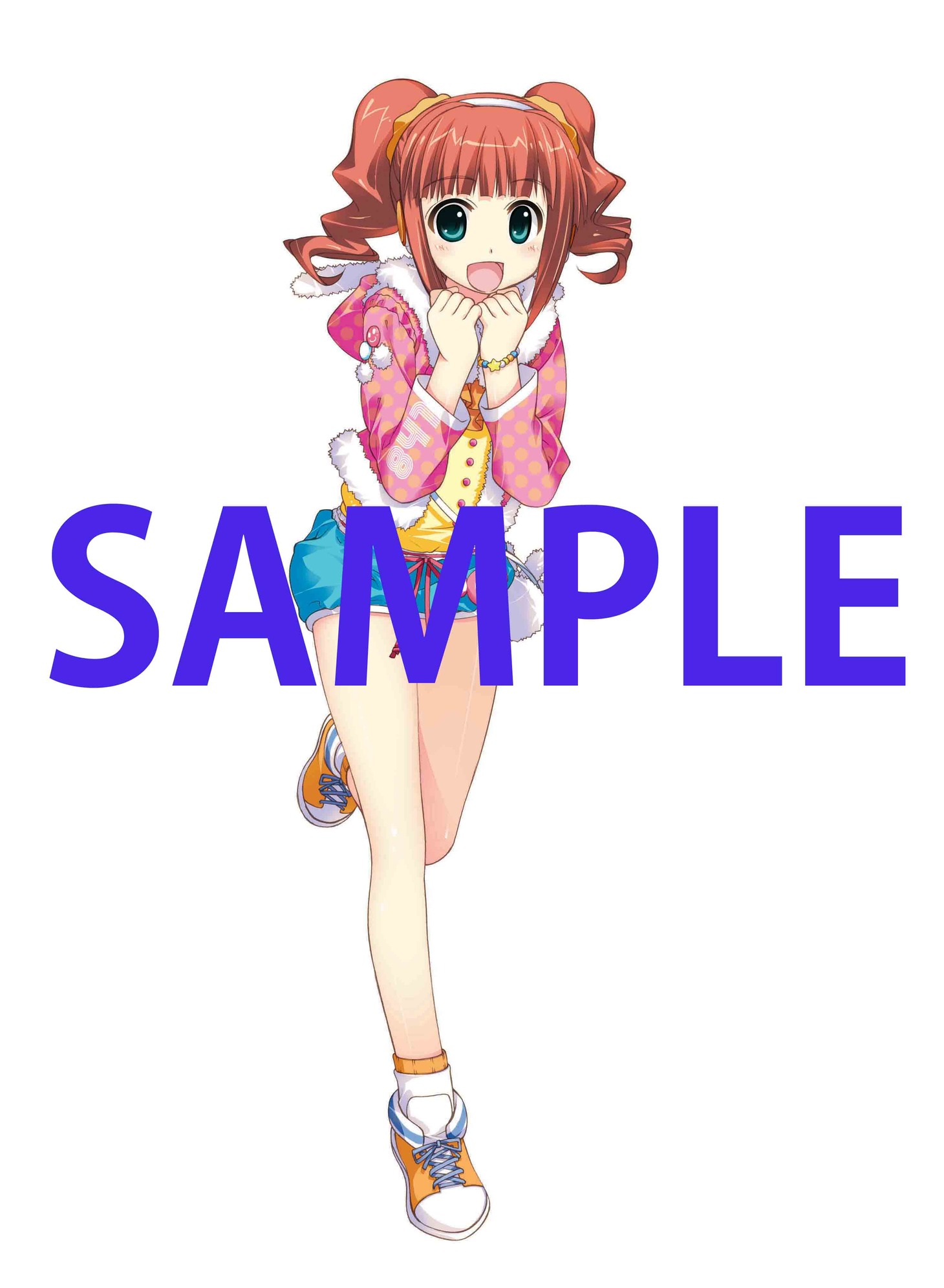 高槻やよいの特典イラスト。（c）窪岡俊之（c）NBGI（c）2011 藤真拓哉／講談社