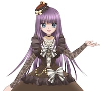 アニメ「ショコラの魔法」のビジュアル。