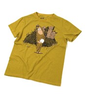 「ねずみ男」Tシャツ（芥子色） (C)水木プロダクション