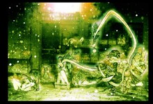 「テガミバチ イラスト集 Shine」収録イラスト。(C)浅田弘幸／集英社