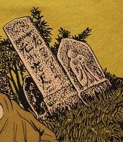 「ねずみ男」Tシャツ（芥子色） (C)水木プロダクション