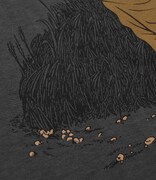 「ねずみ男」Tシャツ（墨色） (C)水木プロダクション