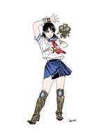 「古代少女ドグちゃん」のイラスト。