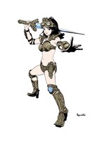 「古代少女ドグちゃん」のイラスト。