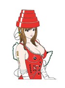 「電動のメリークリスマス FINAL」フライヤーイラスト。