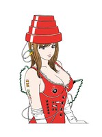 「電動のメリークリスマス FINAL」フライヤーイラスト。