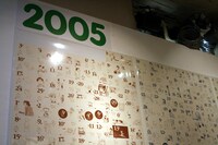 「よつばと10年1日展」会場風景。