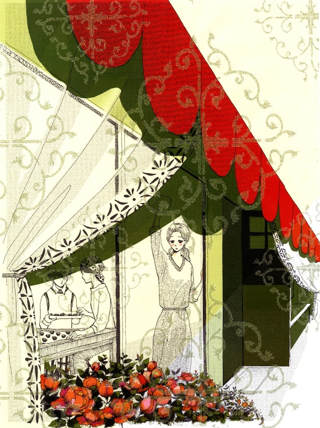 「サウダーデ」扉イラスト。