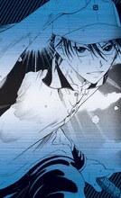 許斐剛「新テニスの王子様」越前リョーマの名刺裏。 (C)許斐 剛/集英社