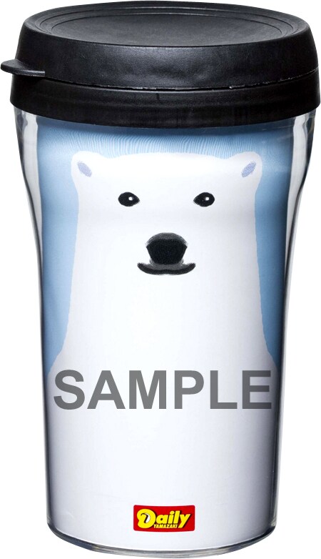 デイリーヤマザキで対象のお菓子を3個購入するともらえるタンブラー。種類は全部で3つ。