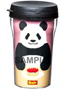 デイリーヤマザキで対象のお菓子を3個購入するともらえるタンブラー。種類は全部で3つ。