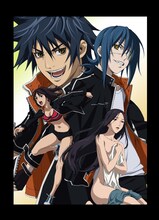 「エア・ギア 黒の羽と眠りの森-Break on the sky-Trick3」キービジュアル。作画：堀内修、色指定・仕上：篠原愛子（スタジオ・イースター）、合成：植田真樹（c）大暮維人／講談社