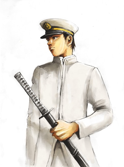 高橋ツトム「士道 サンライズ」カット。 (C)高橋ツトム／集英社